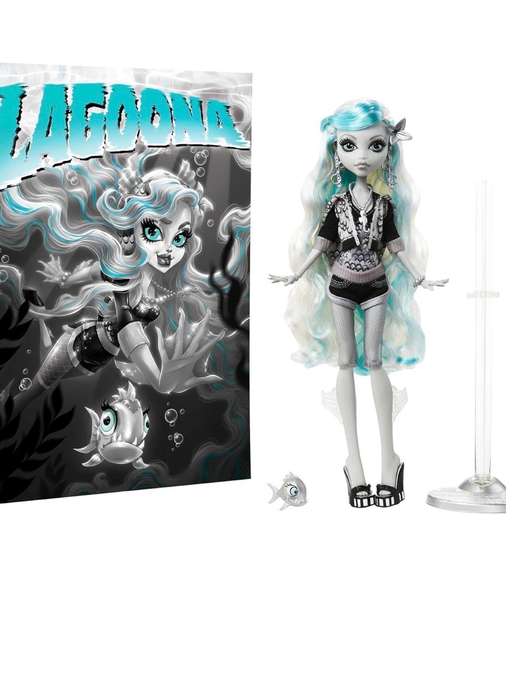 Monster High Reel Drama Lagoona Blue - Picture 2 of 3